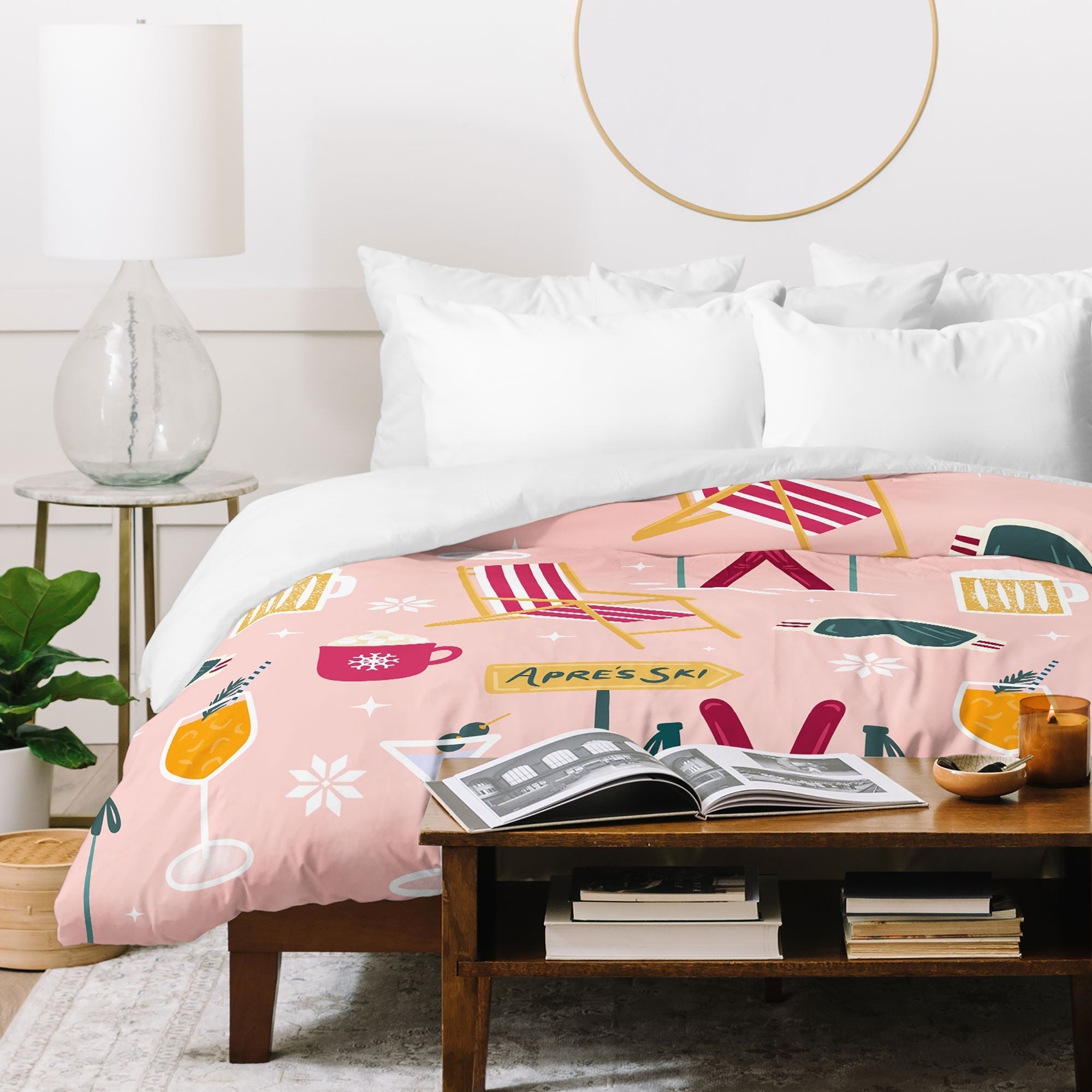 Design by Spark Apres Ski Holiday Duvet Cover