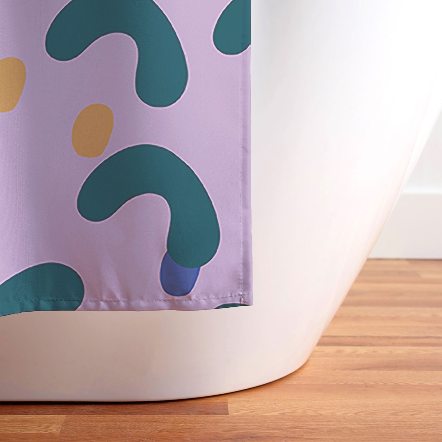 Camilla Foss Pebbles Mix Shower Curtain