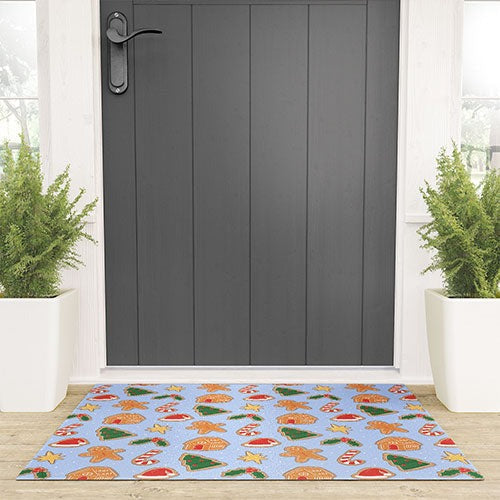 Love_Ryming Christmas Cookies Welcome Mat