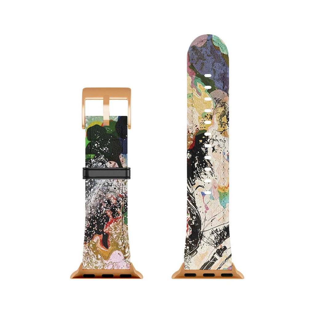 83 Oranges Echoes Beneath the Surface Apple Watch Band