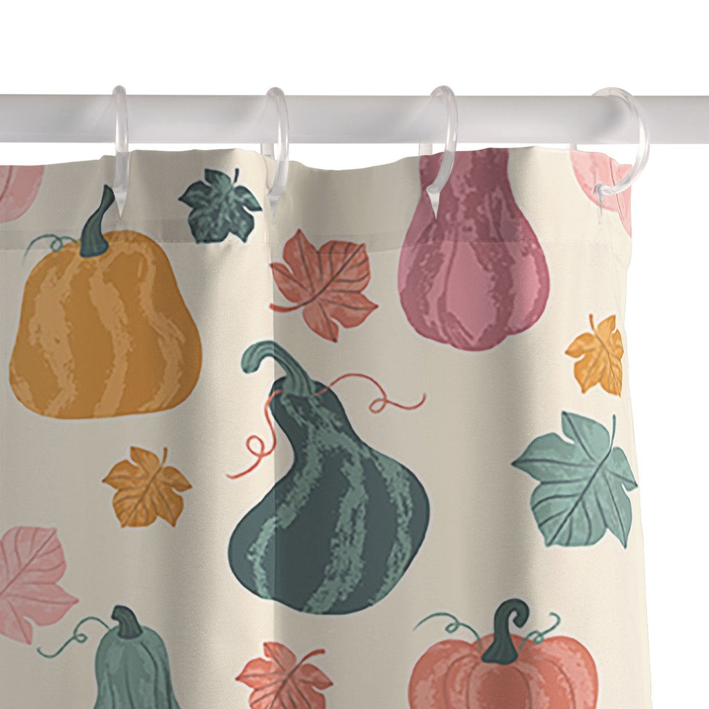 Design by Spark Gourdgeous Autumn Shower Curtain
