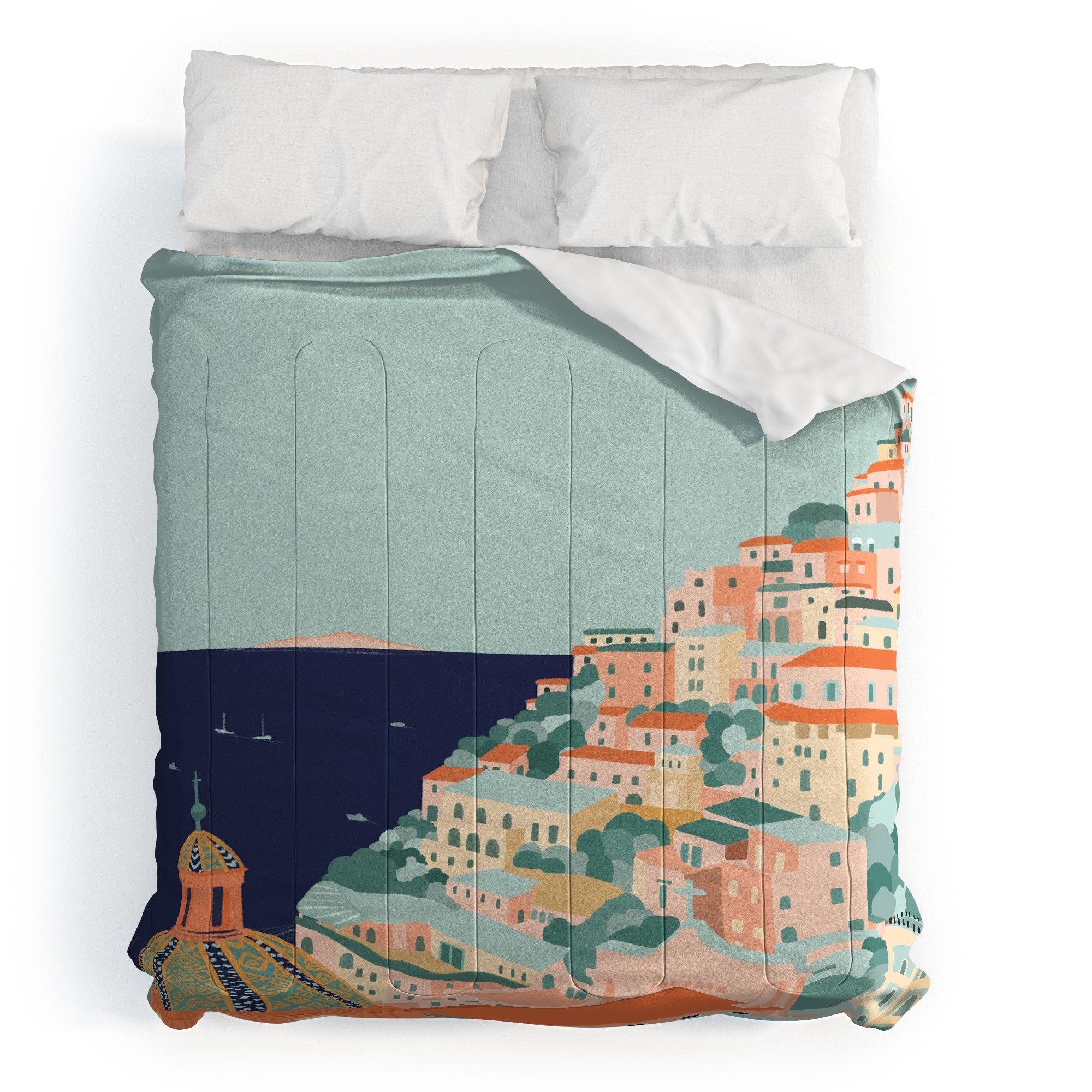 Valeria Frustaci Positano in Italy Comforter