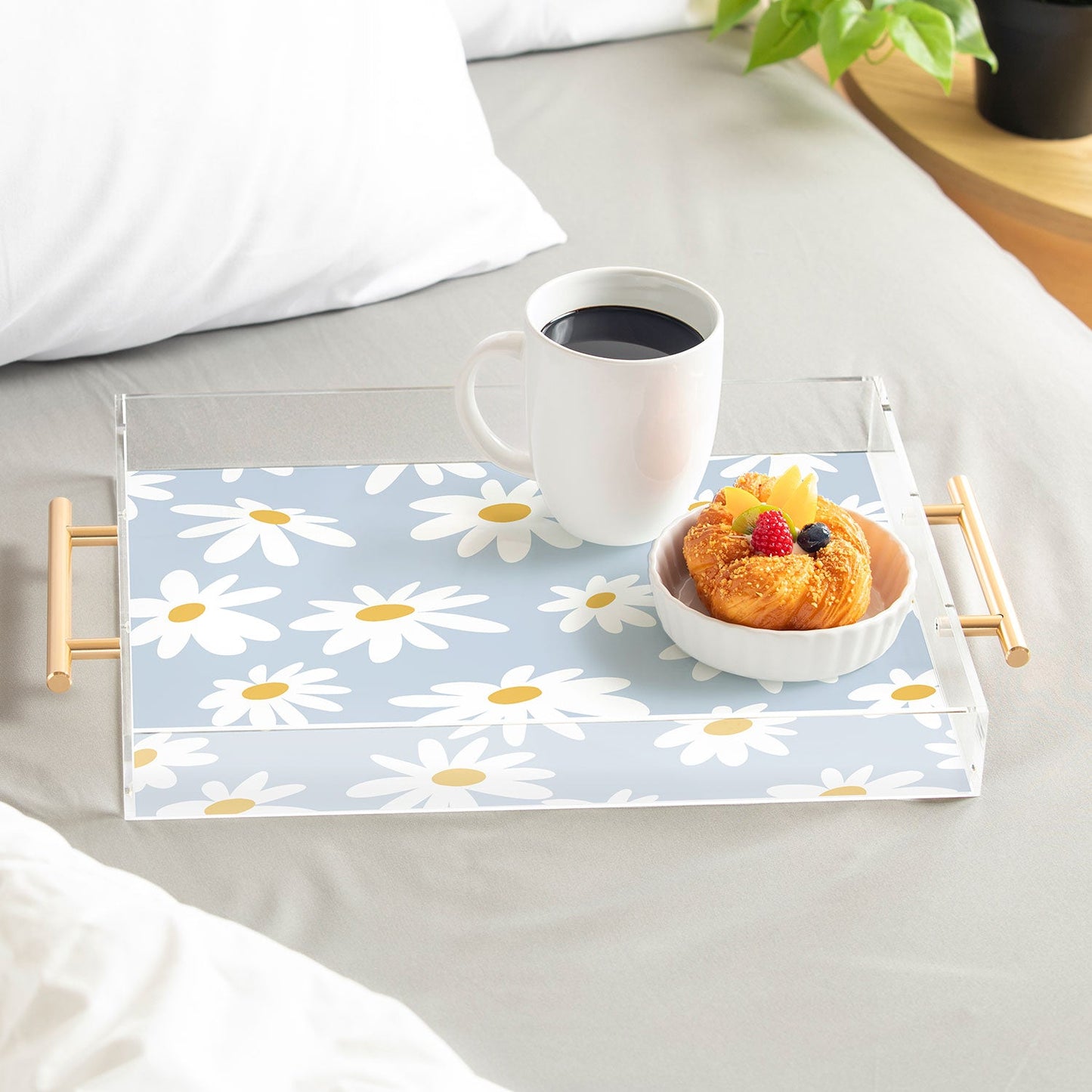 Lane and Lucia Lazy Daisies Acrylic Tray