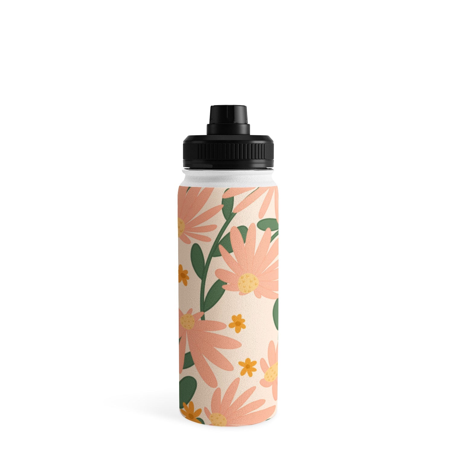 Lane and Lucia Meadow of Autumn Wildflowers Water Bottle