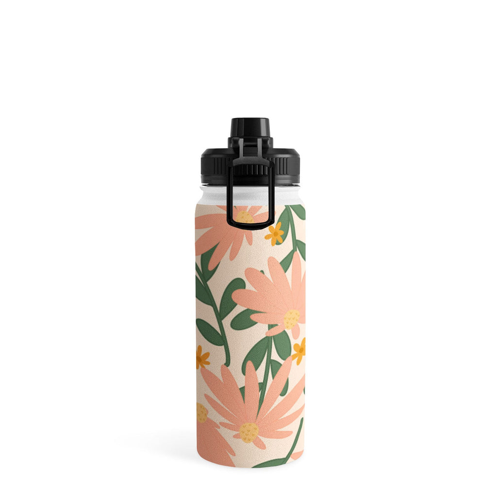 Lane and Lucia Meadow of Autumn Wildflowers Water Bottle