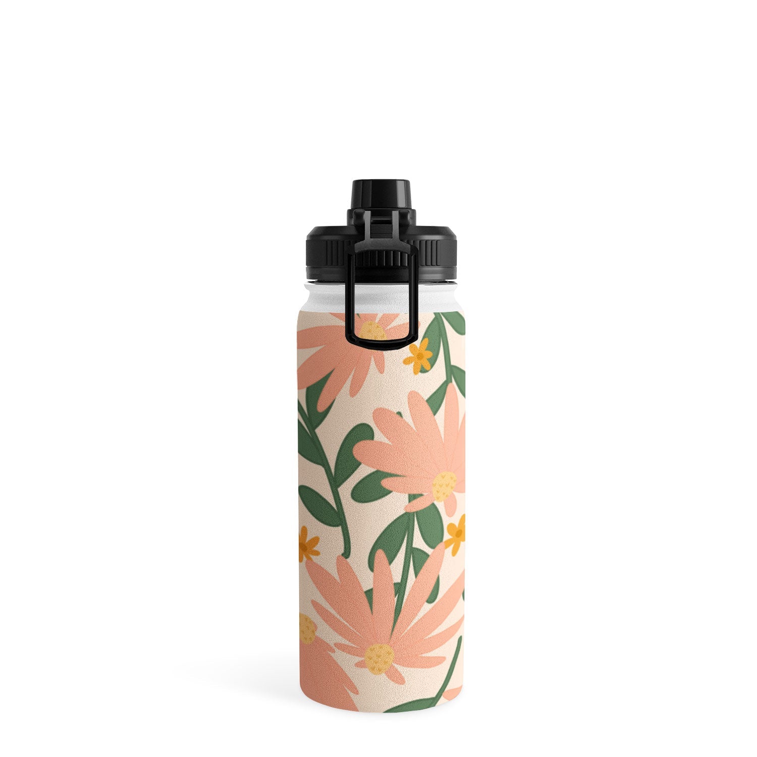 Lane and Lucia Meadow of Autumn Wildflowers Water Bottle