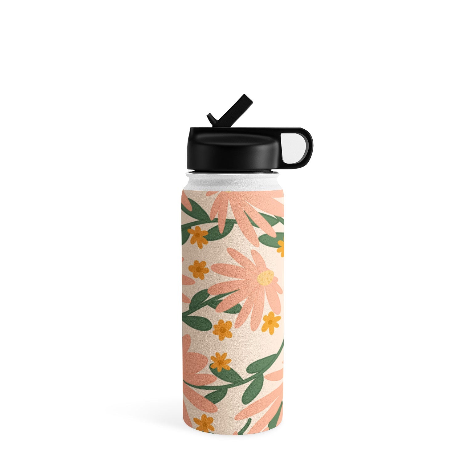 Lane and Lucia Meadow of Autumn Wildflowers Water Bottle