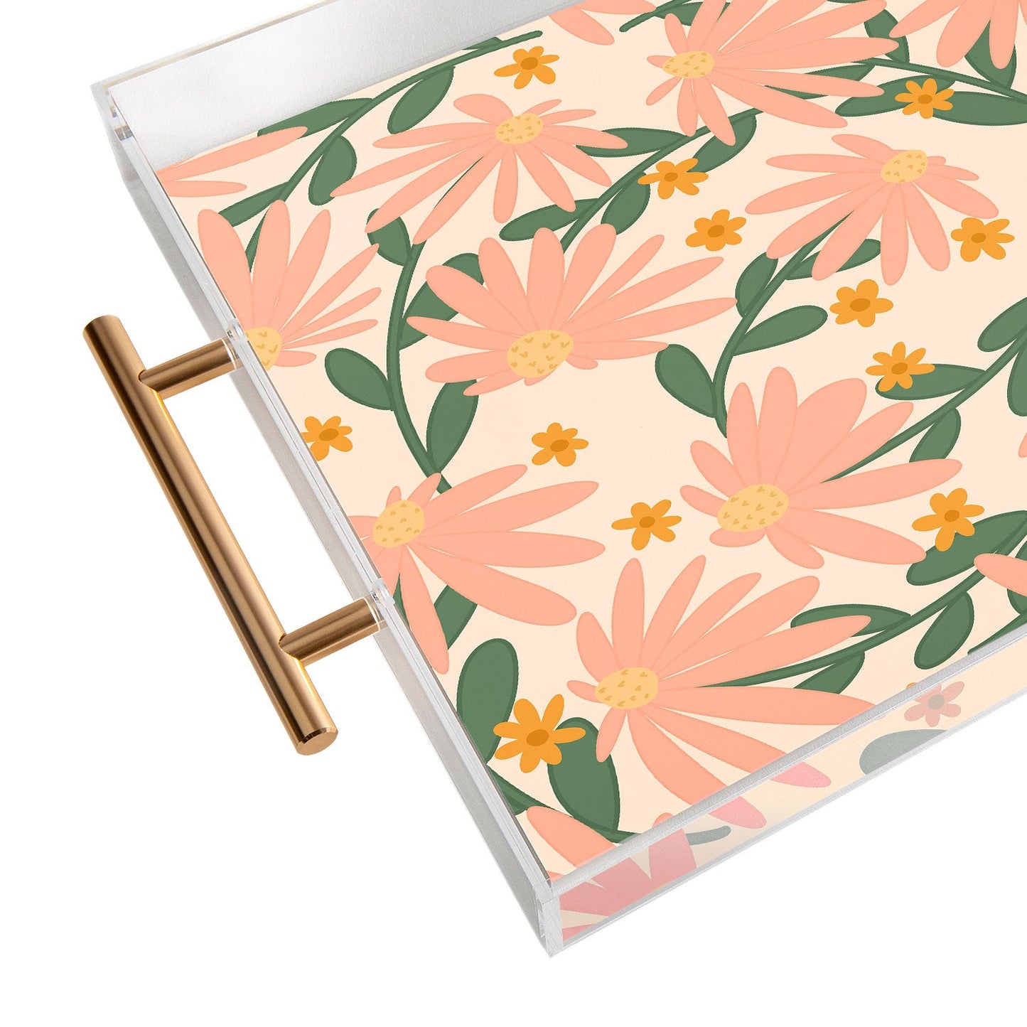 Lane and Lucia Meadow of Autumn Wildflowers Acrylic Tray
