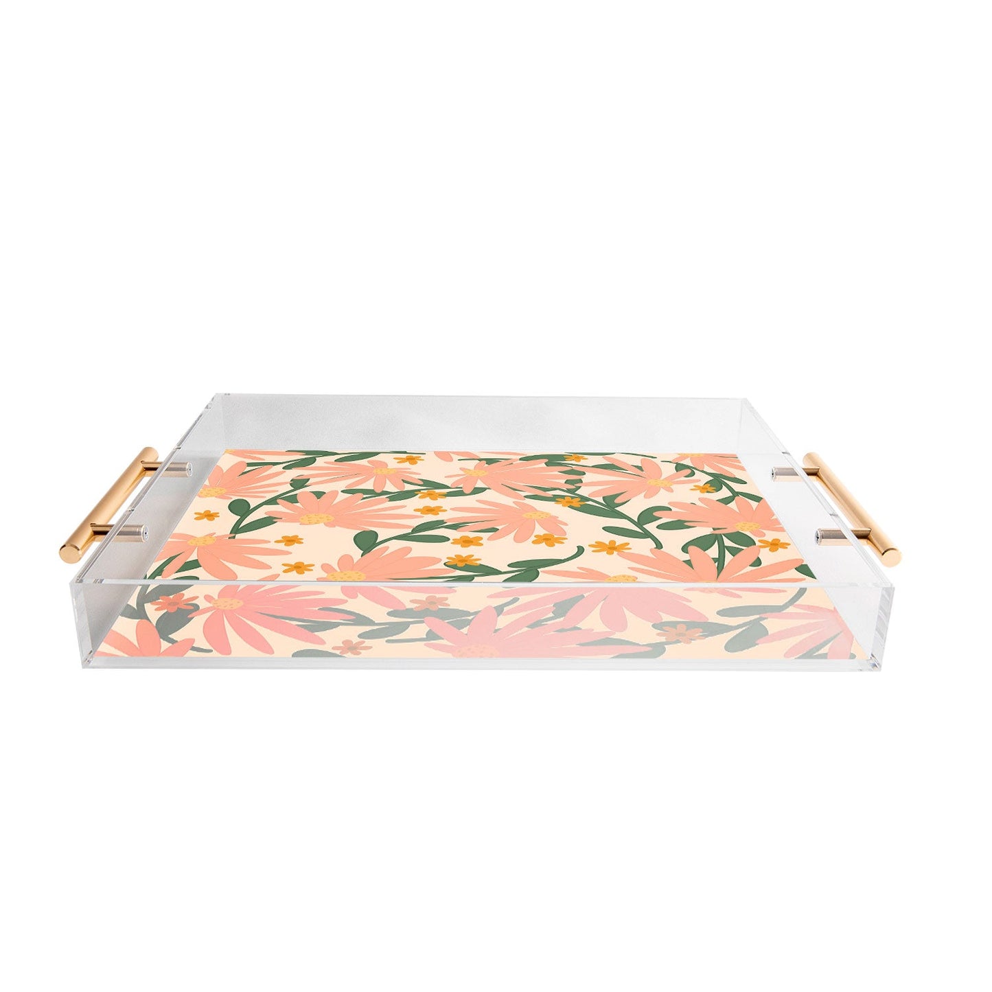 Lane and Lucia Meadow of Autumn Wildflowers Acrylic Tray