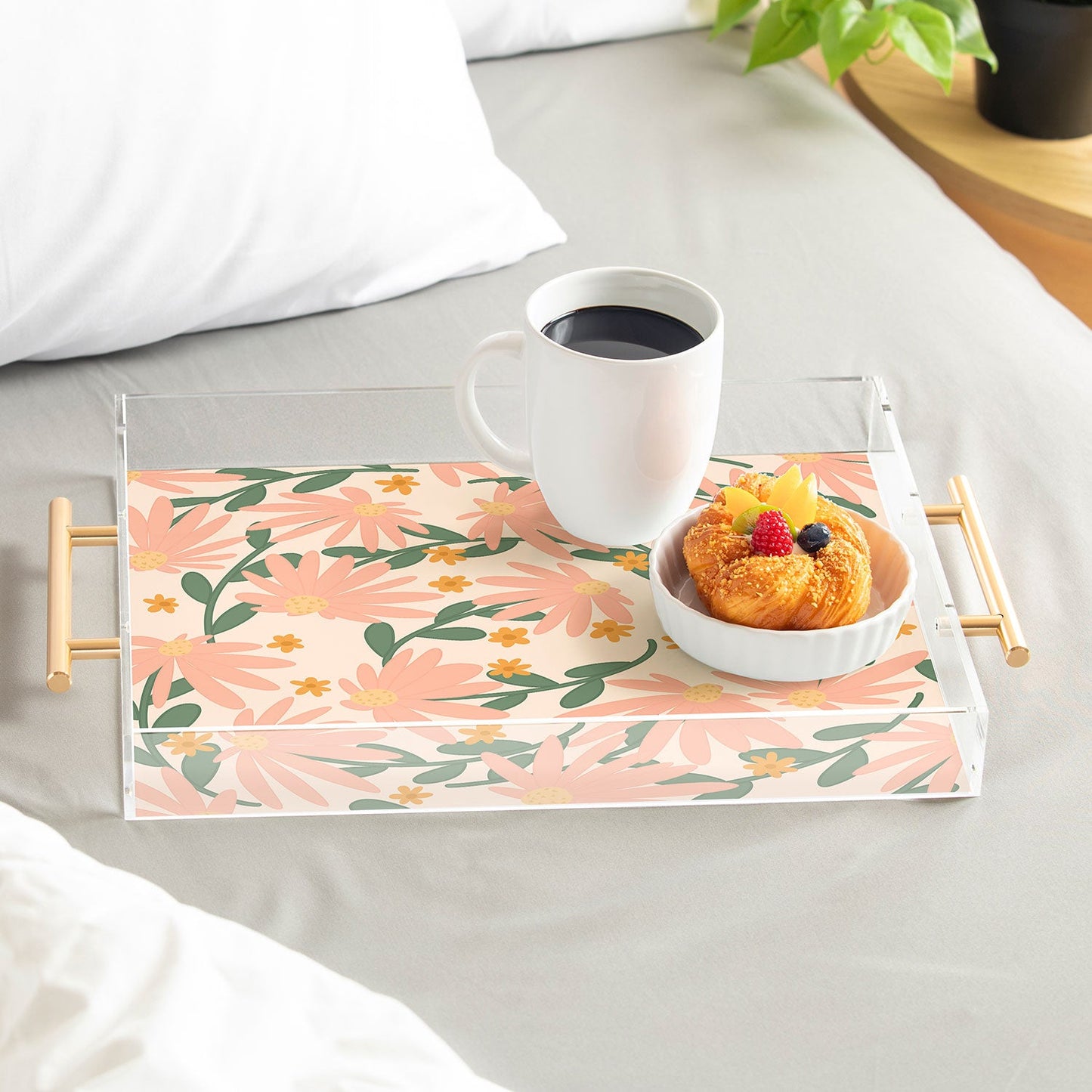 Lane and Lucia Meadow of Autumn Wildflowers Acrylic Tray