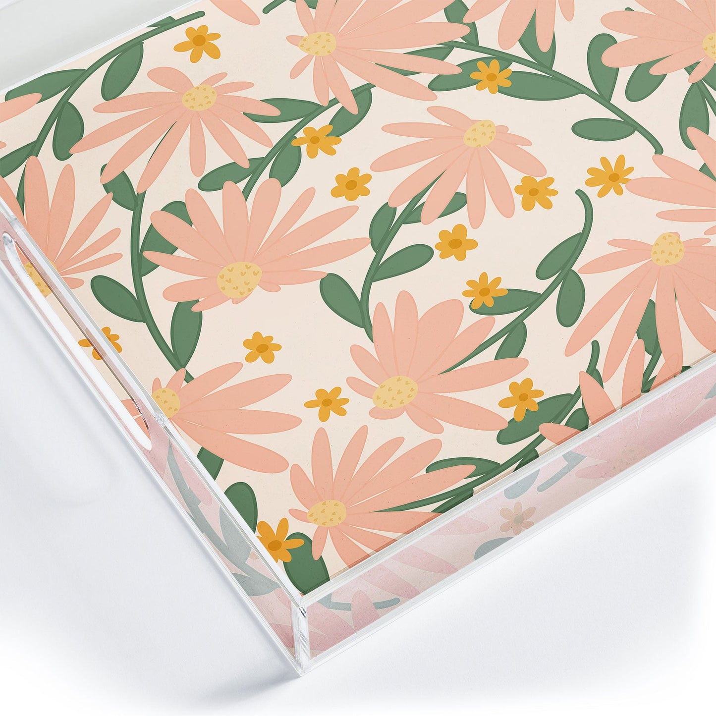 Lane and Lucia Meadow of Autumn Wildflowers Acrylic Tray