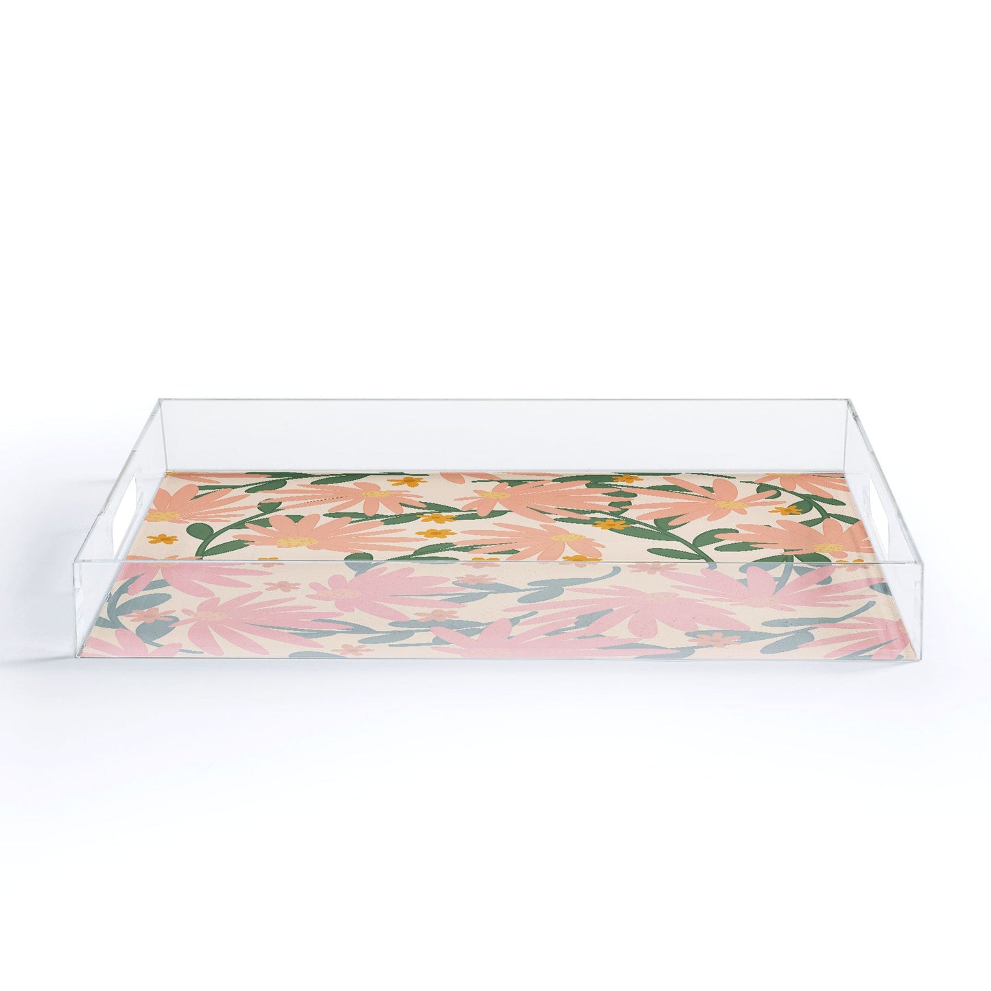Lane and Lucia Meadow of Autumn Wildflowers Acrylic Tray