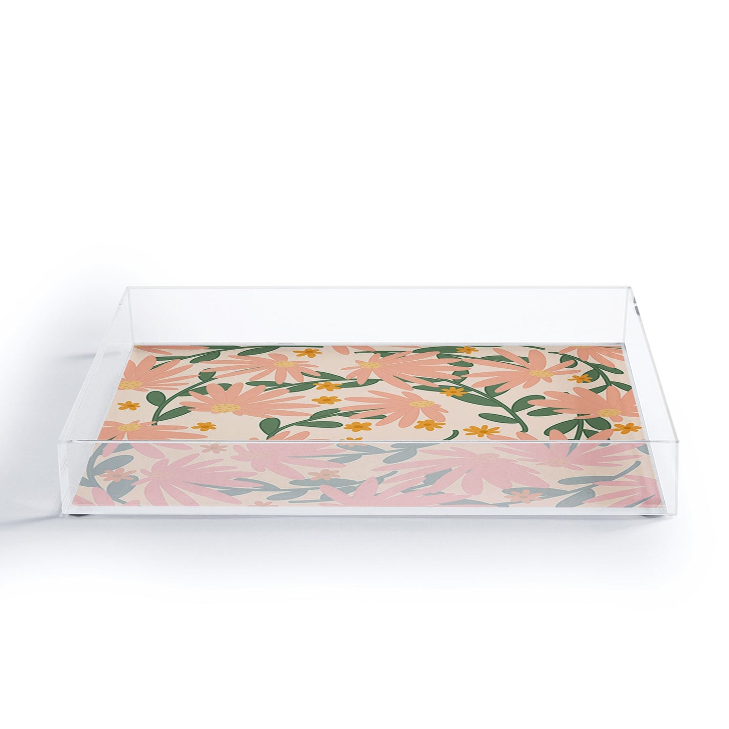 Lane and Lucia Meadow of Autumn Wildflowers Acrylic Tray