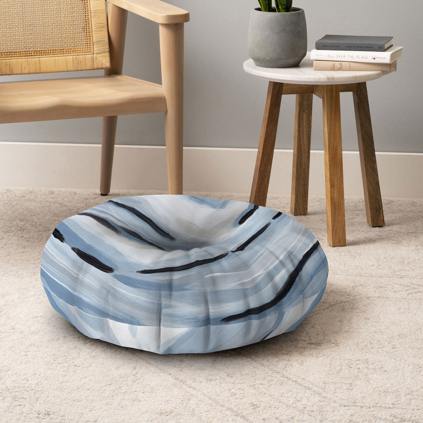 Laura Fedorowicz Rising Floor Pillow Round