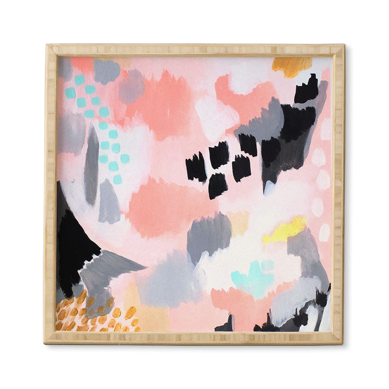 Laura Fedorowicz Serenity Abstract Framed Wall Art
