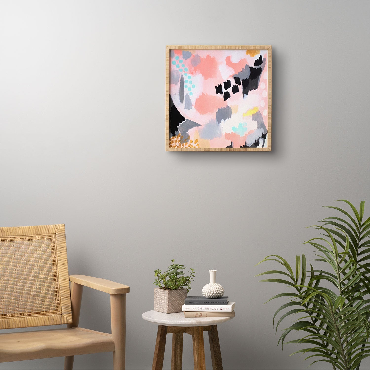 Laura Fedorowicz Serenity Abstract Framed Wall Art