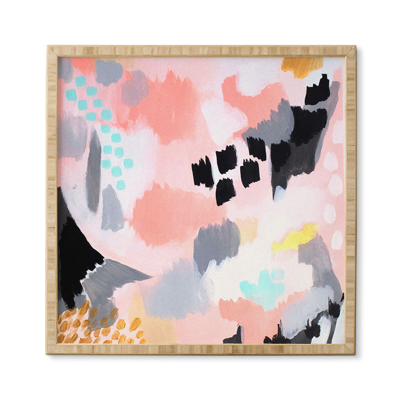 Laura Fedorowicz Serenity Abstract Framed Wall Art