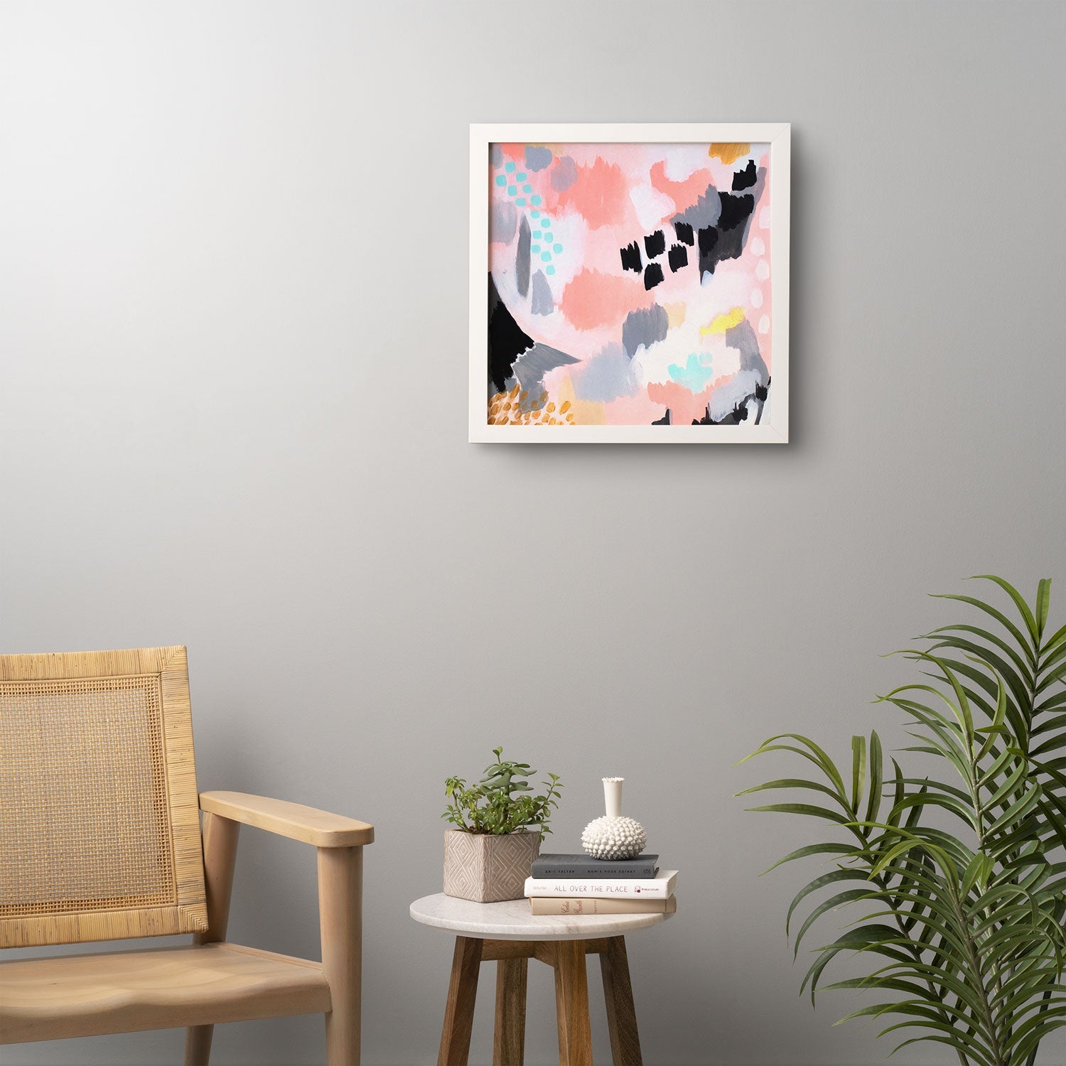 Laura Fedorowicz Serenity Abstract Framed Wall Art