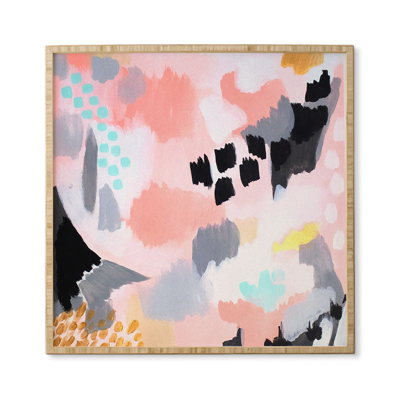 Laura Fedorowicz Serenity Abstract Framed Wall Art