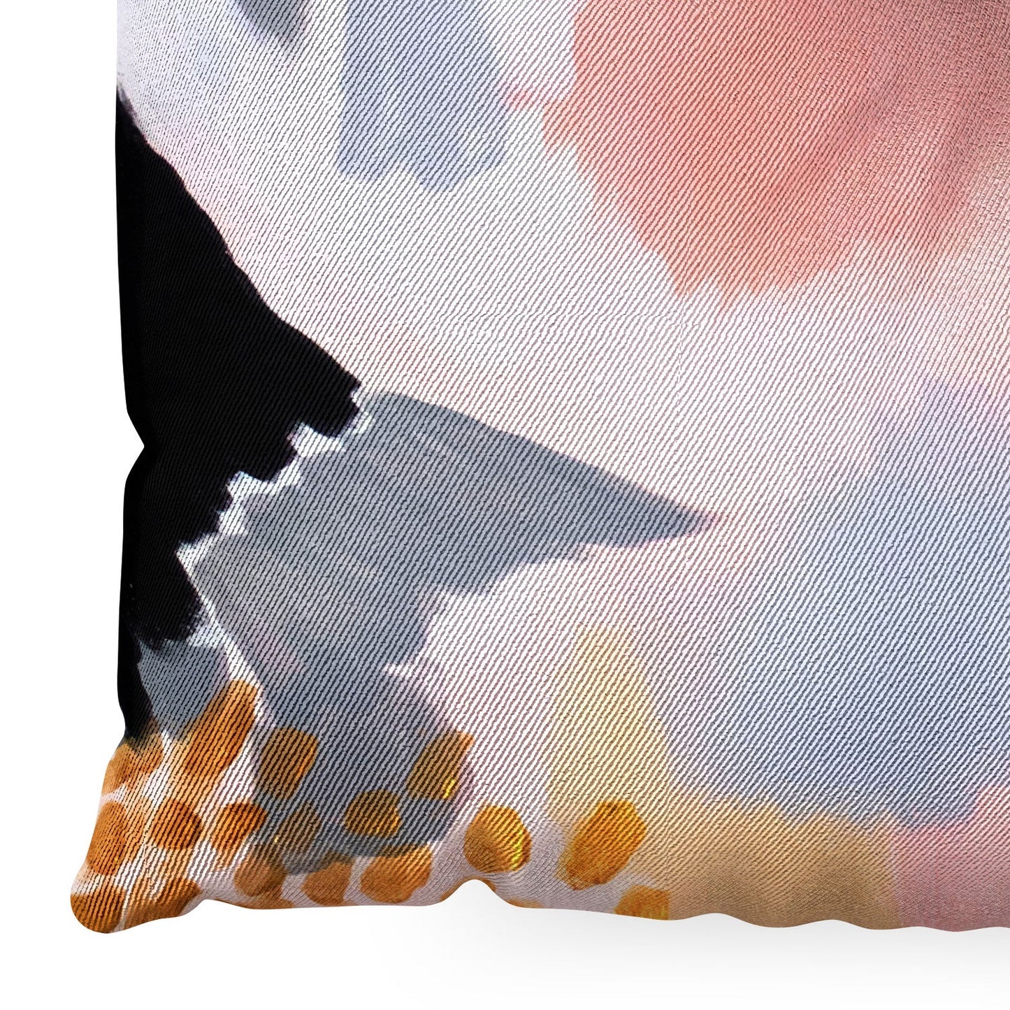 Laura Fedorowicz Serenity Abstract Floor Pillow Square