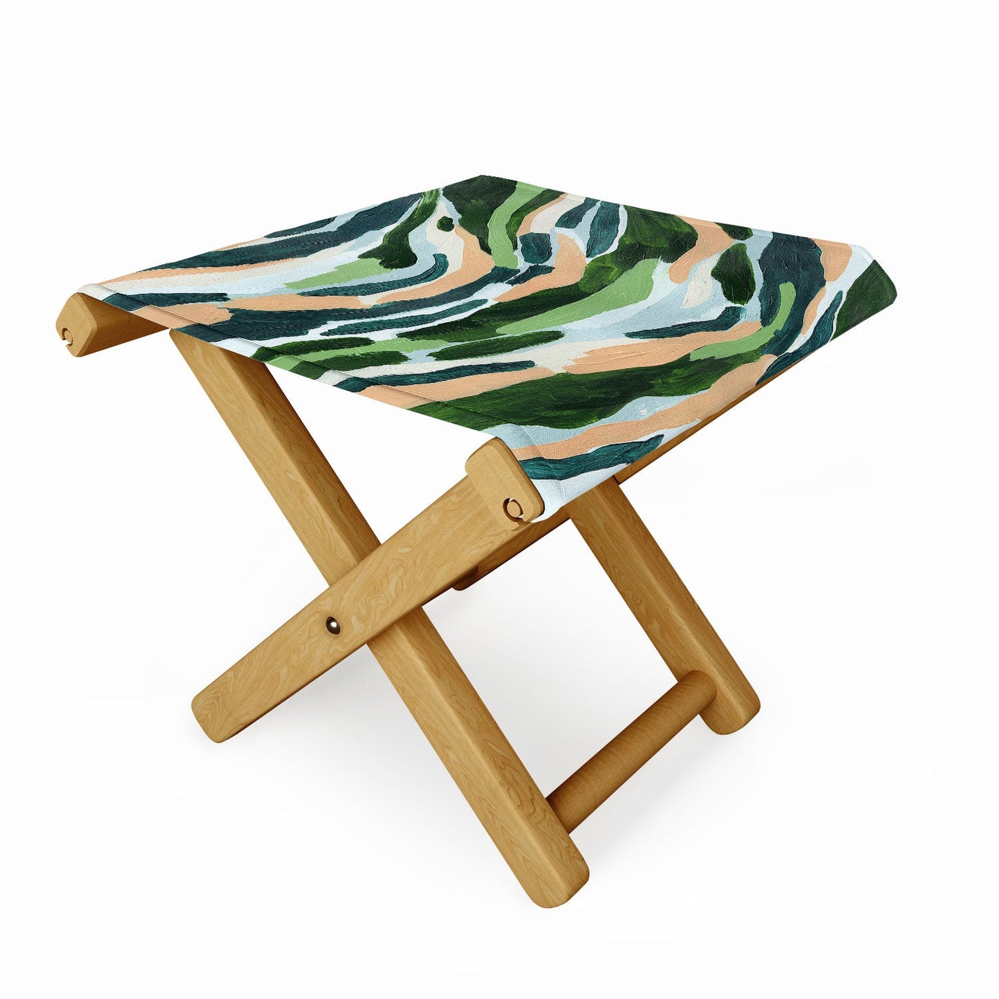 Laura Fedorowicz Wintergreen Folding Stool