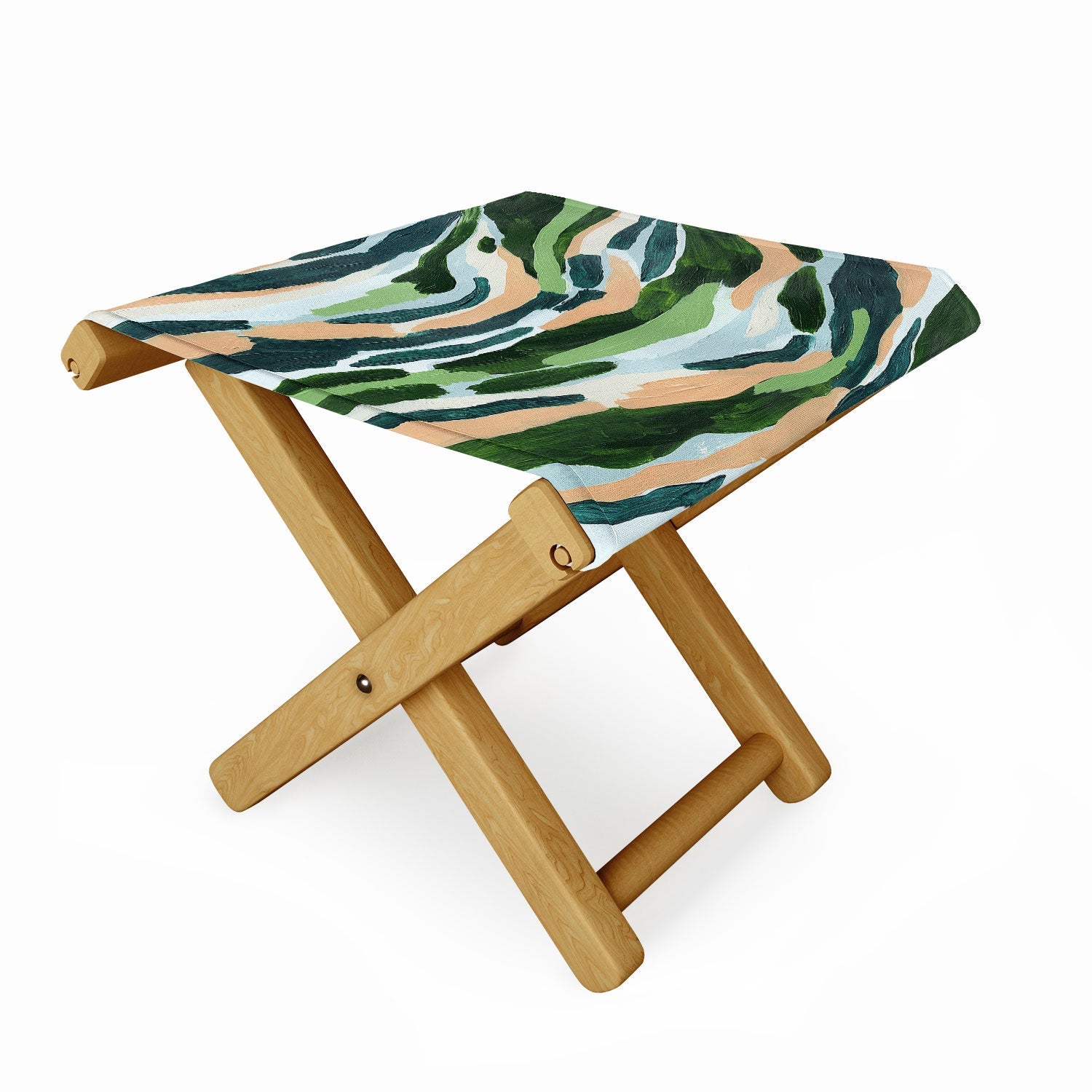 Laura Fedorowicz Wintergreen Folding Stool