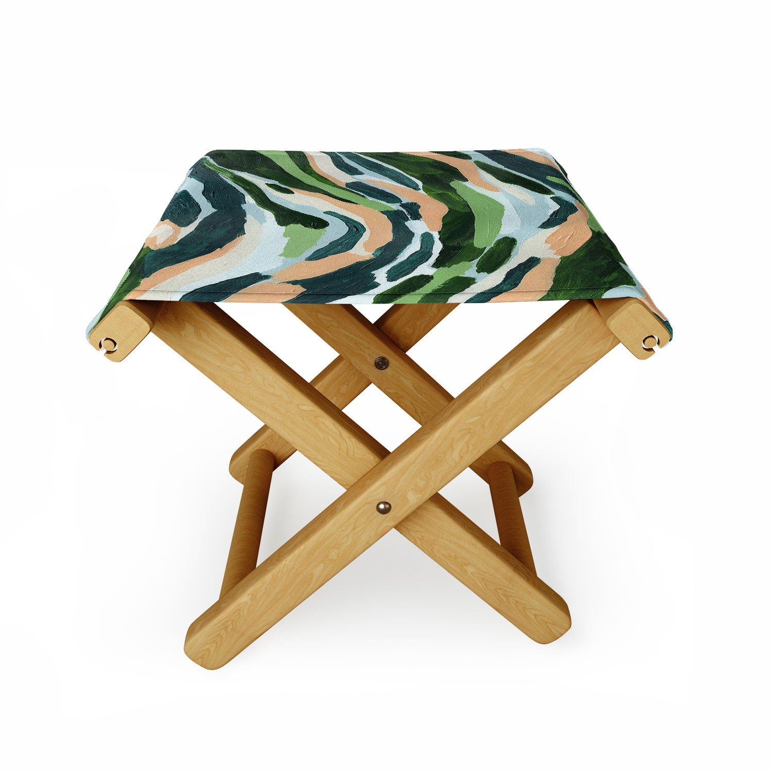 Laura Fedorowicz Wintergreen Folding Stool