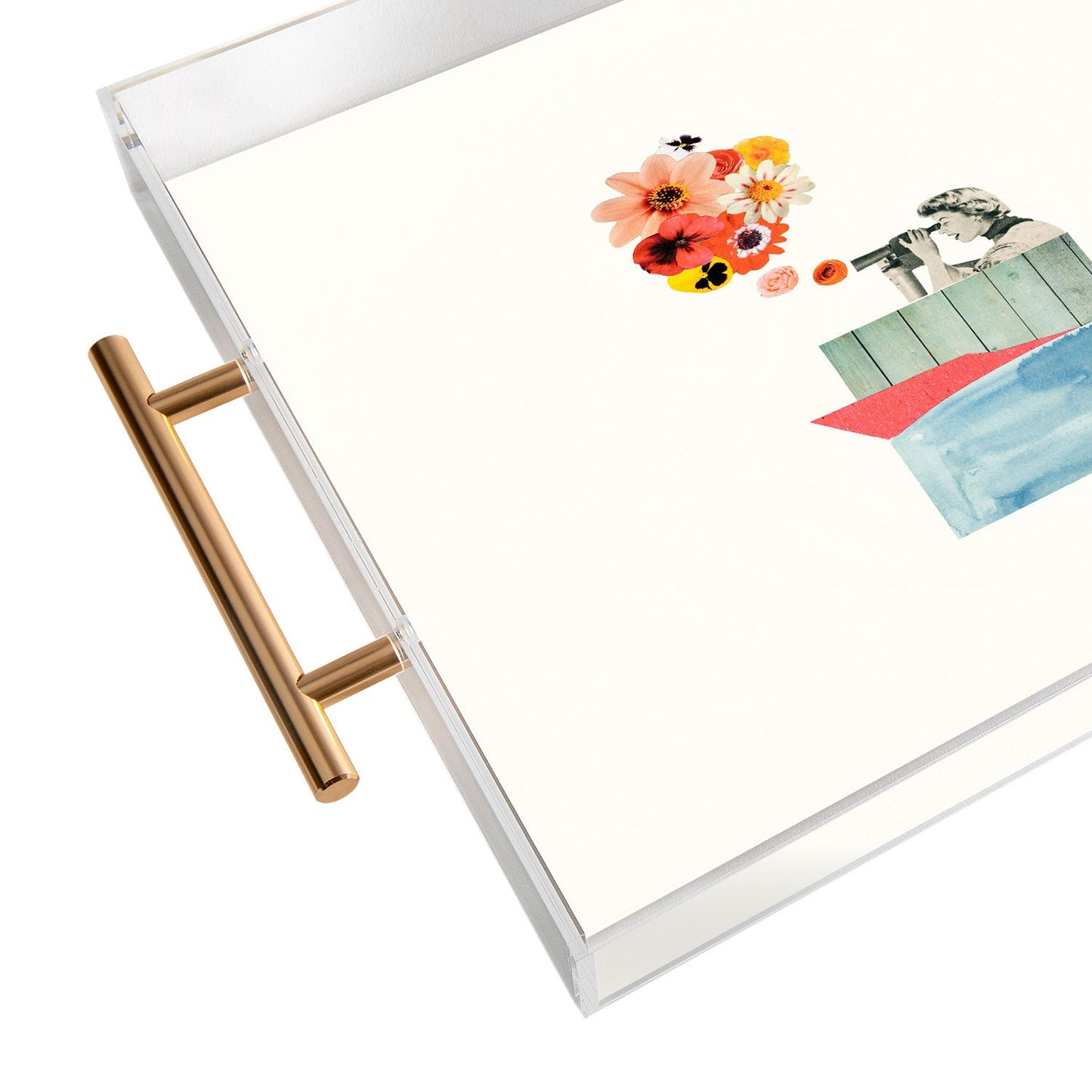 Laura Redburn In Bloom Acrylic Tray