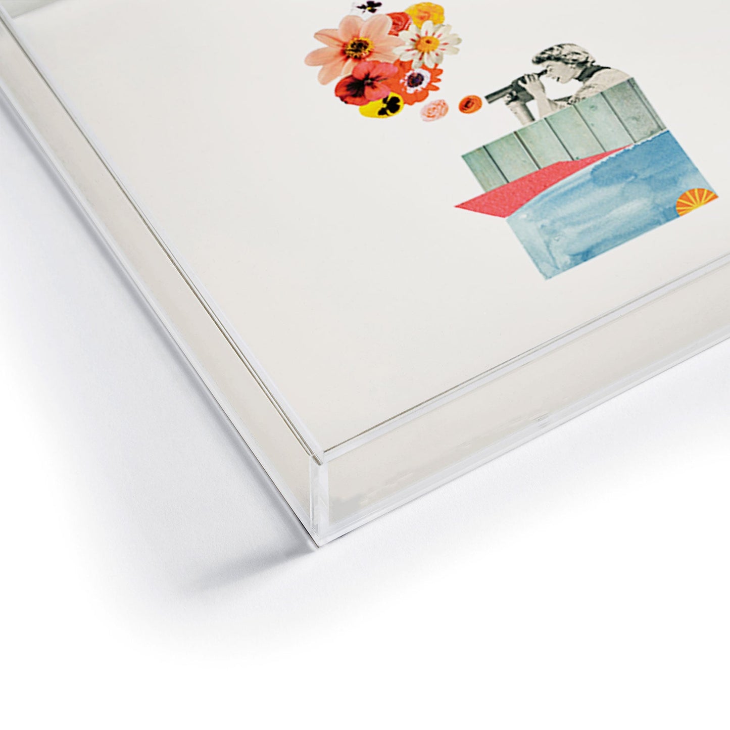 Laura Redburn In Bloom Acrylic Tray