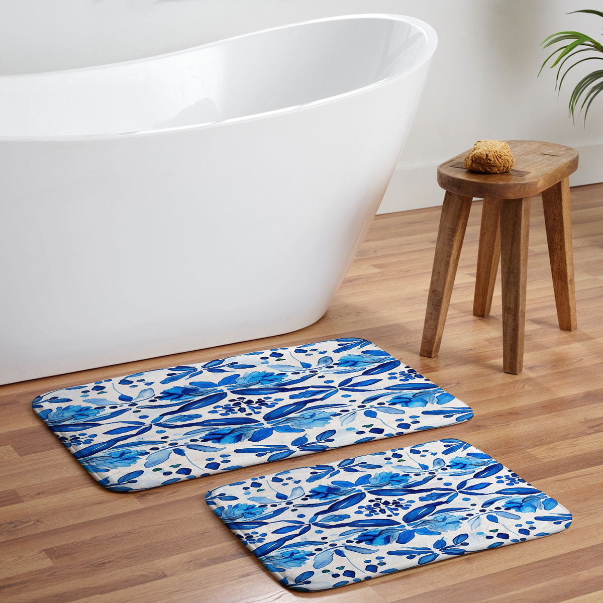 Laura Trevey Madrid Mist Memory Foam Bath Mat