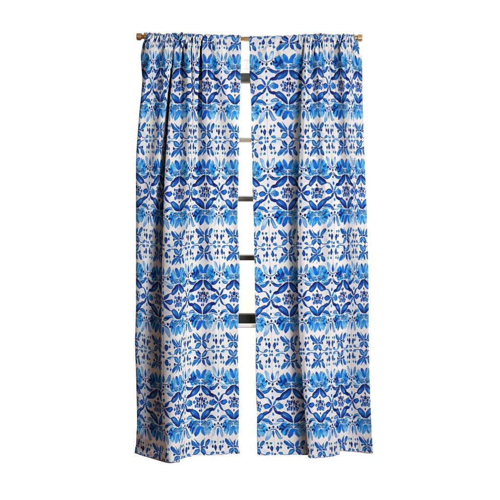 Laura Trevey Madrid Mist Blackout Window Curtain