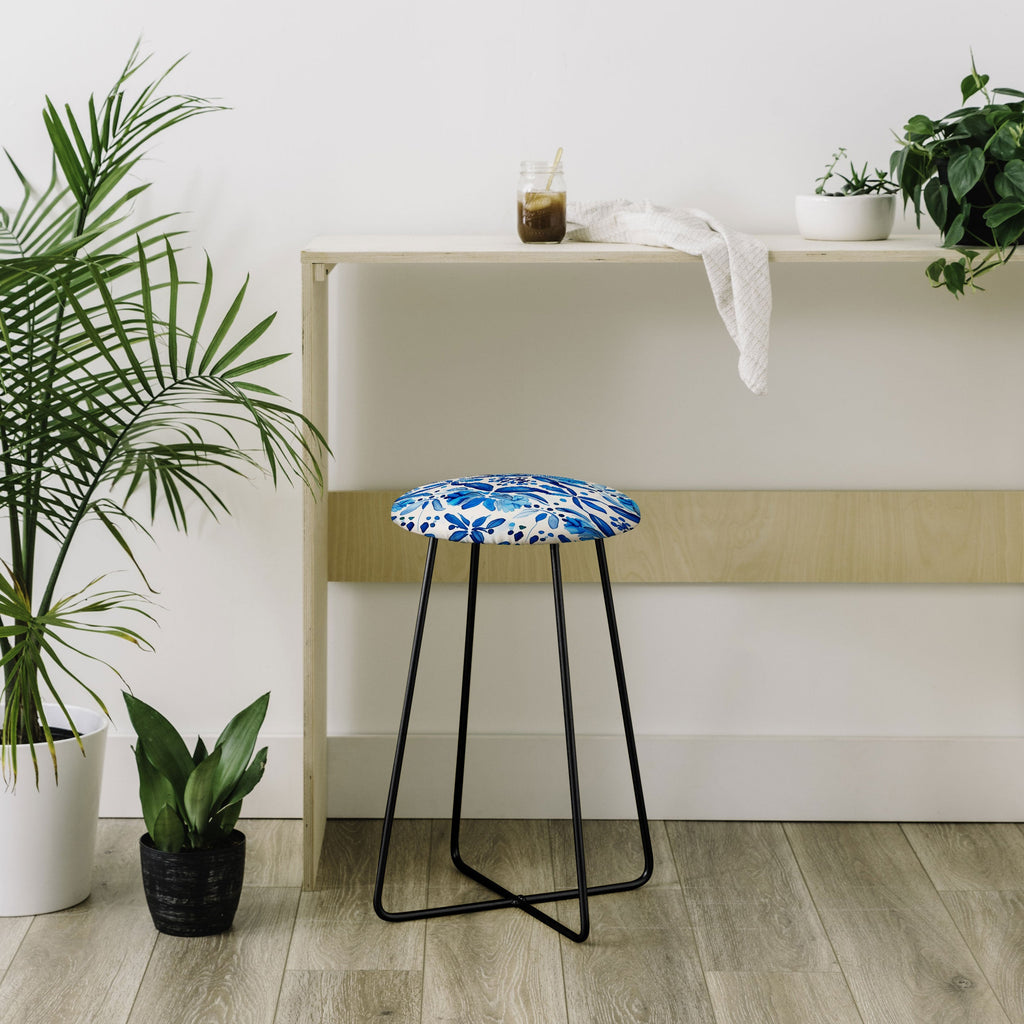 Laura Trevey Madrid Mist Counter Stool