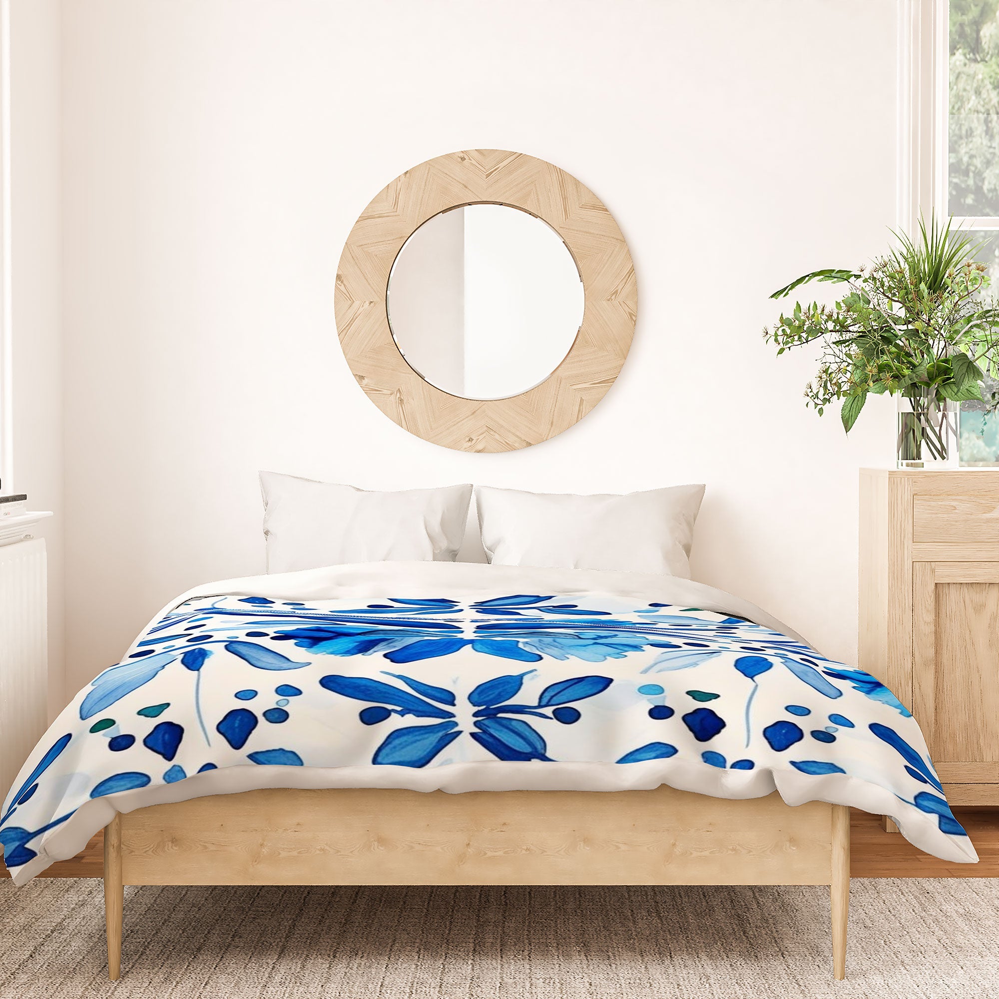 Laura Trevey Madrid Mist Duvet Cover