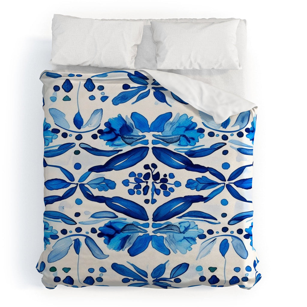 Laura Trevey Madrid Mist Duvet Cover
