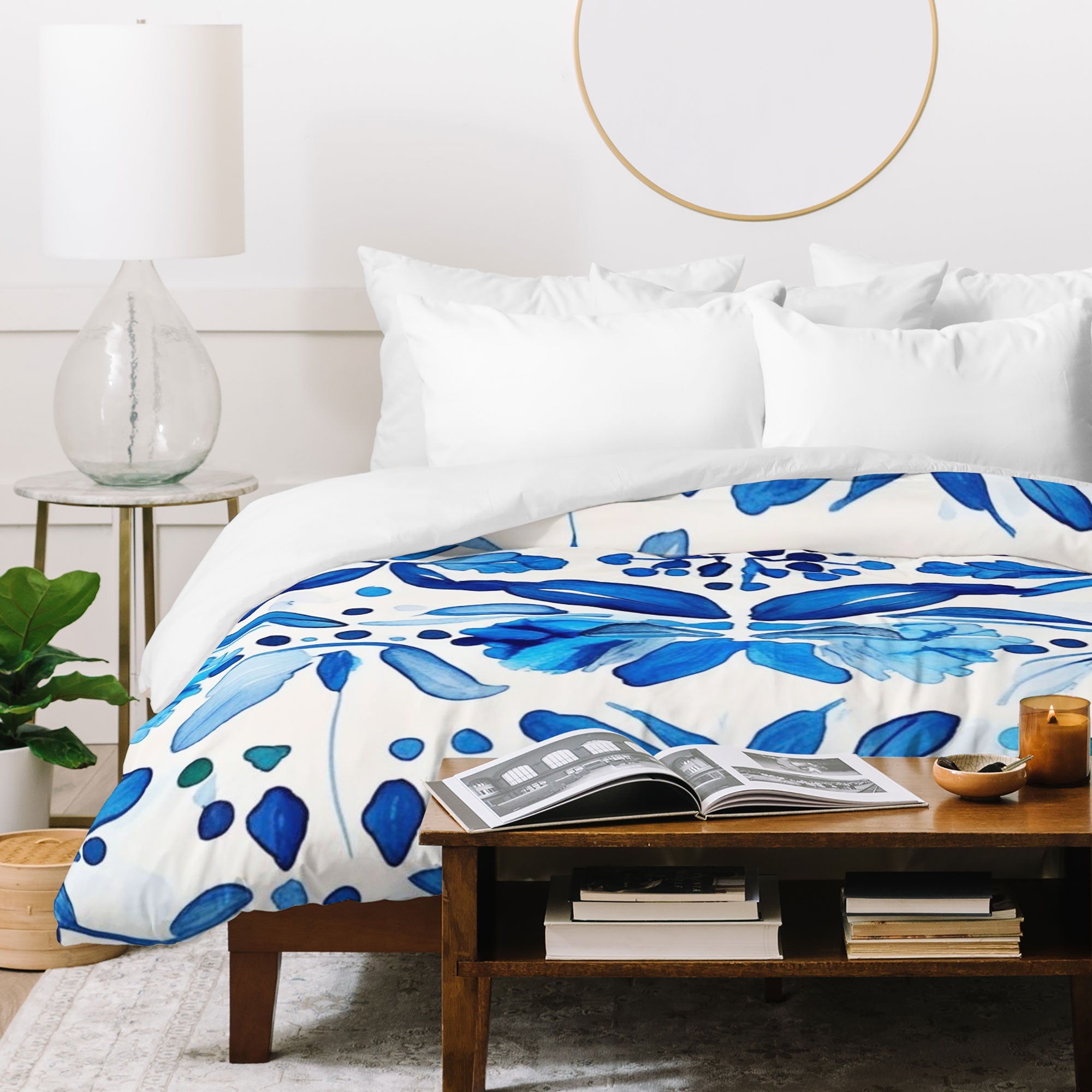 Laura Trevey Madrid Mist Duvet Cover
