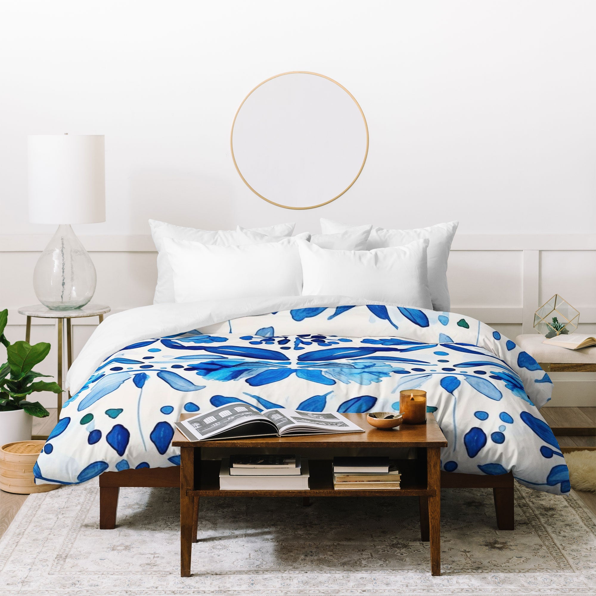 Laura Trevey Madrid Mist Duvet Cover