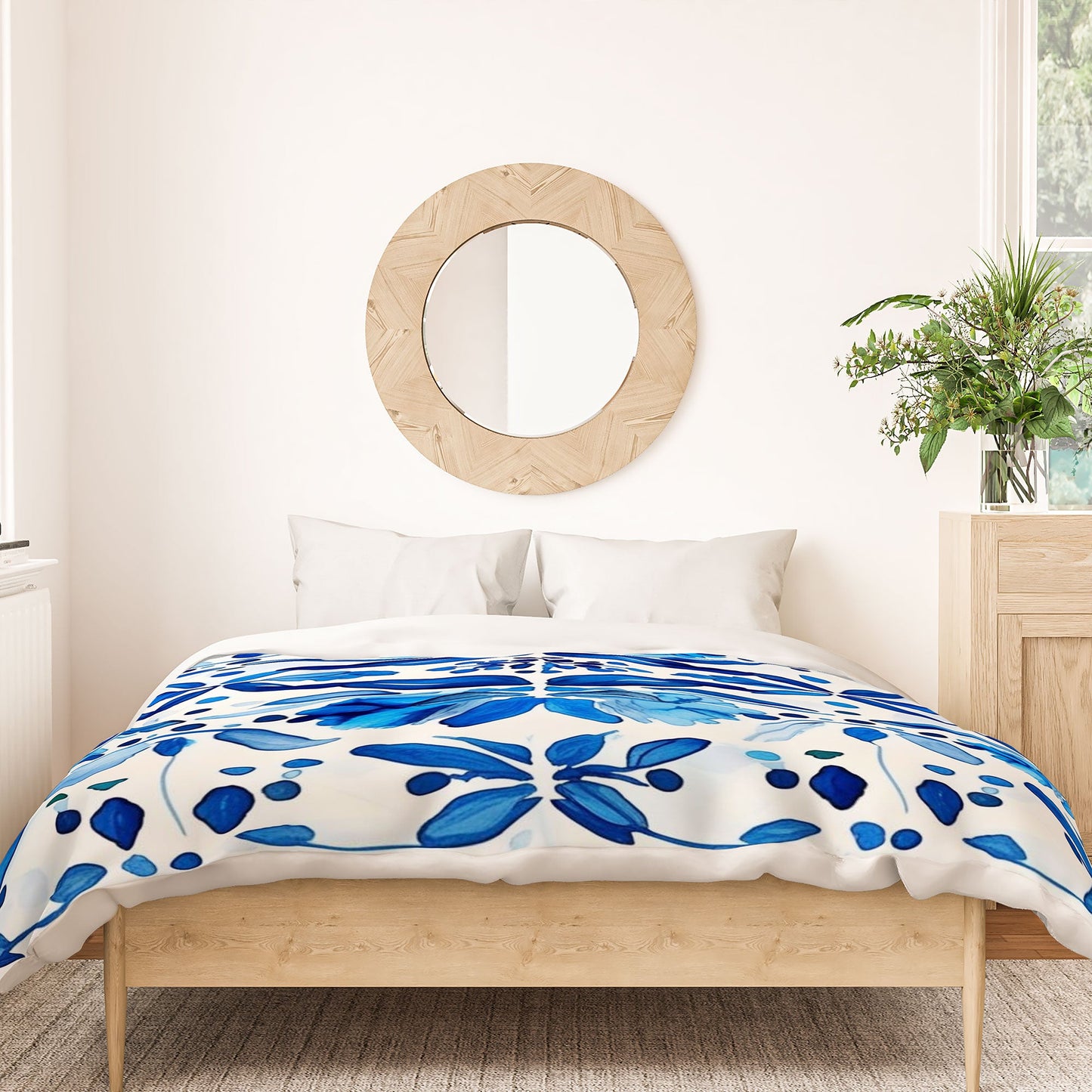 Laura Trevey Madrid Mist Duvet Cover