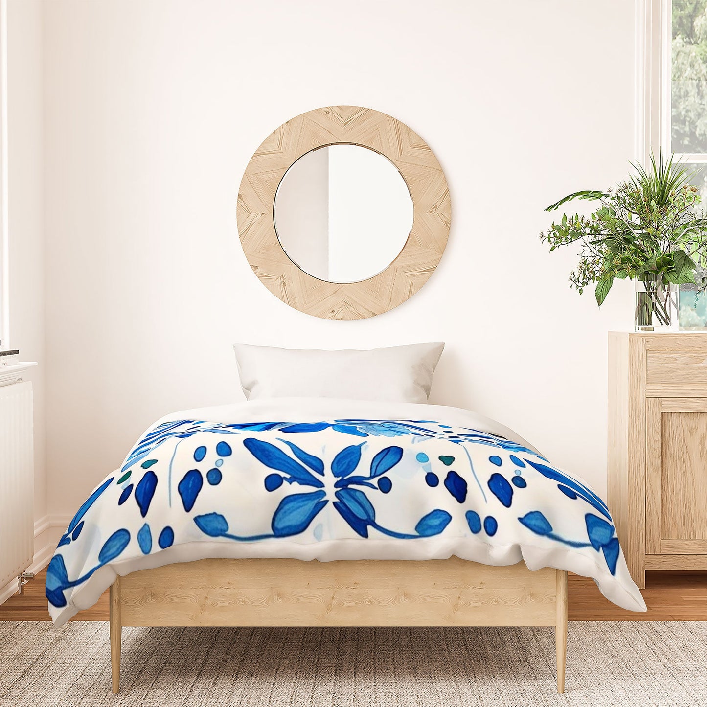 Laura Trevey Madrid Mist Duvet Cover