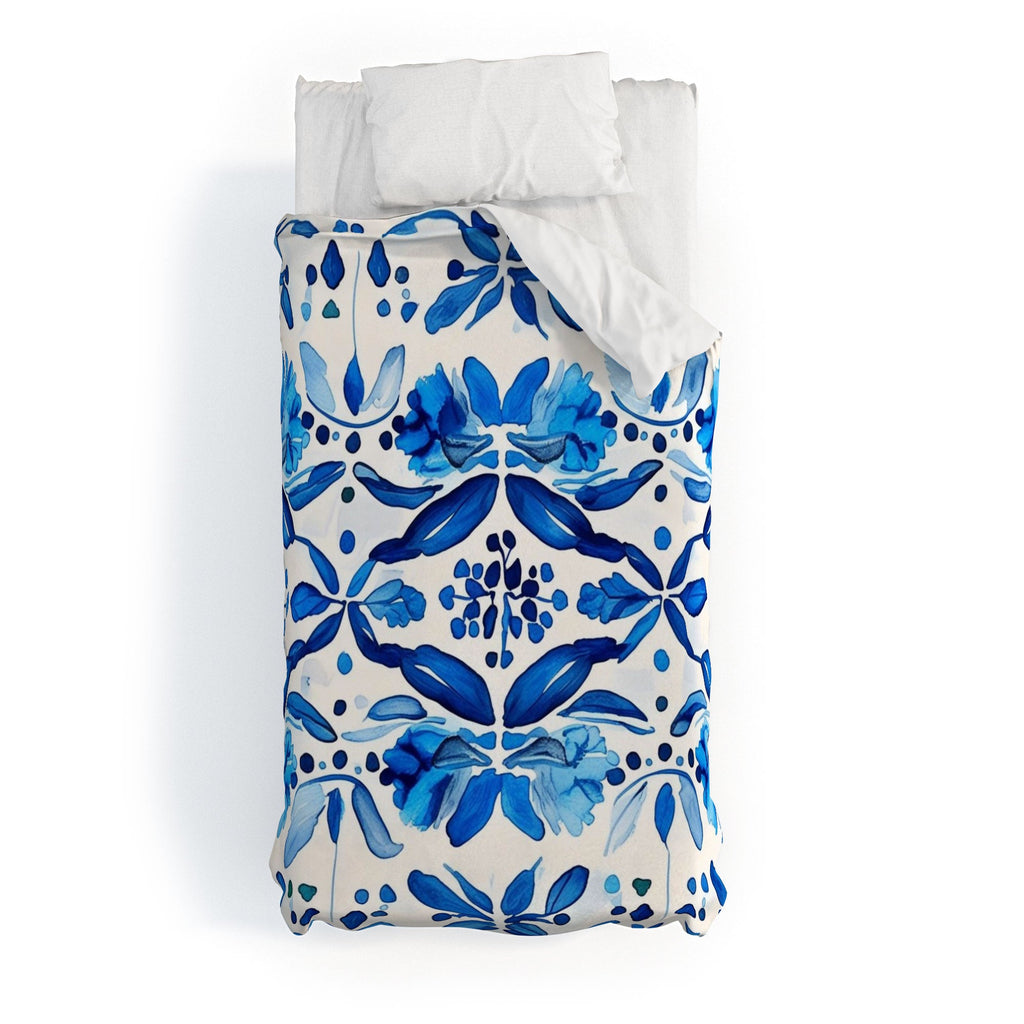 Laura Trevey Madrid Mist Duvet Cover