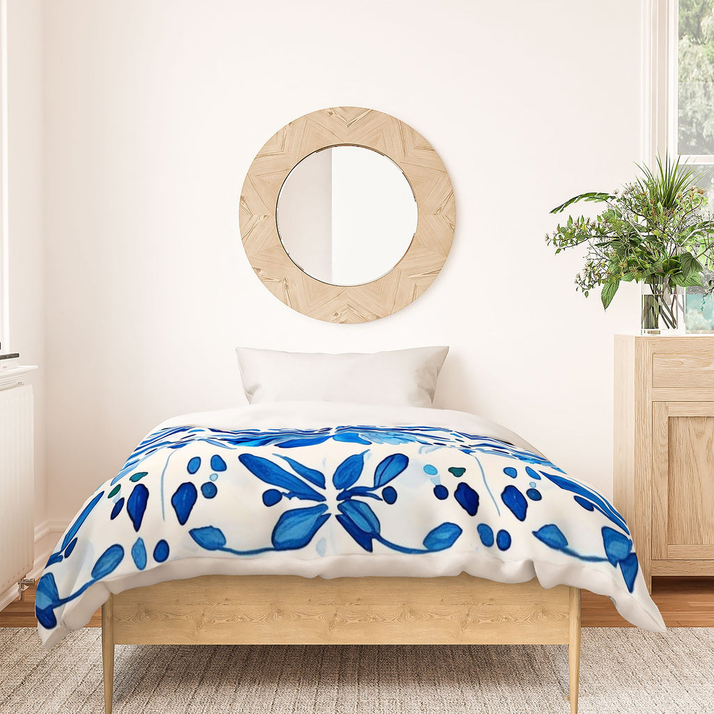 Laura Trevey Madrid Mist Duvet Cover