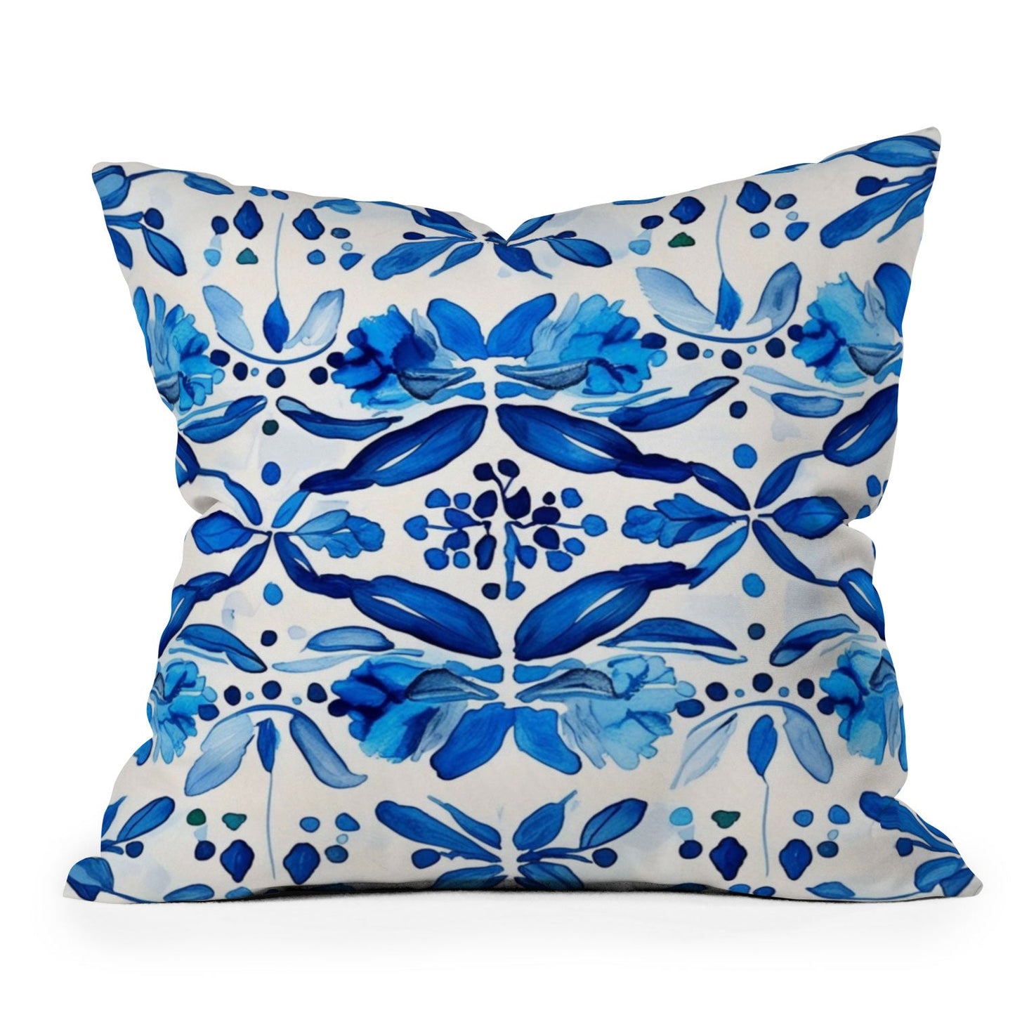 Laura Trevey Madrid Mist Outdoor Throw Pillow