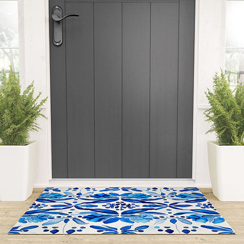Laura Trevey Madrid Mist Welcome Mat