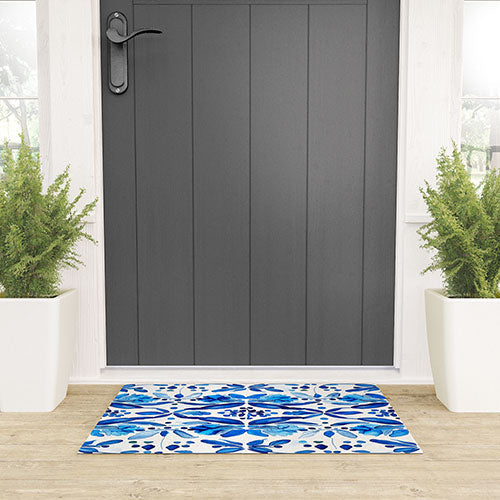 Laura Trevey Madrid Mist Welcome Mat