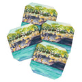 Laura Trevey Palma Cliffs Coaster Set