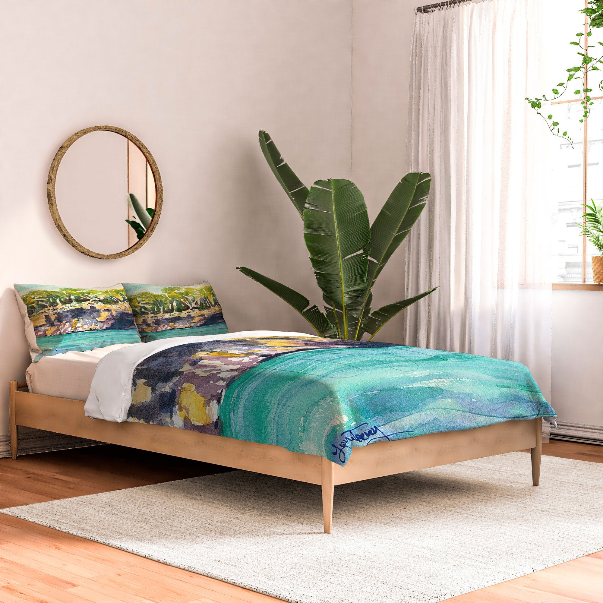Laura Trevey Palma Cliffs Comforter