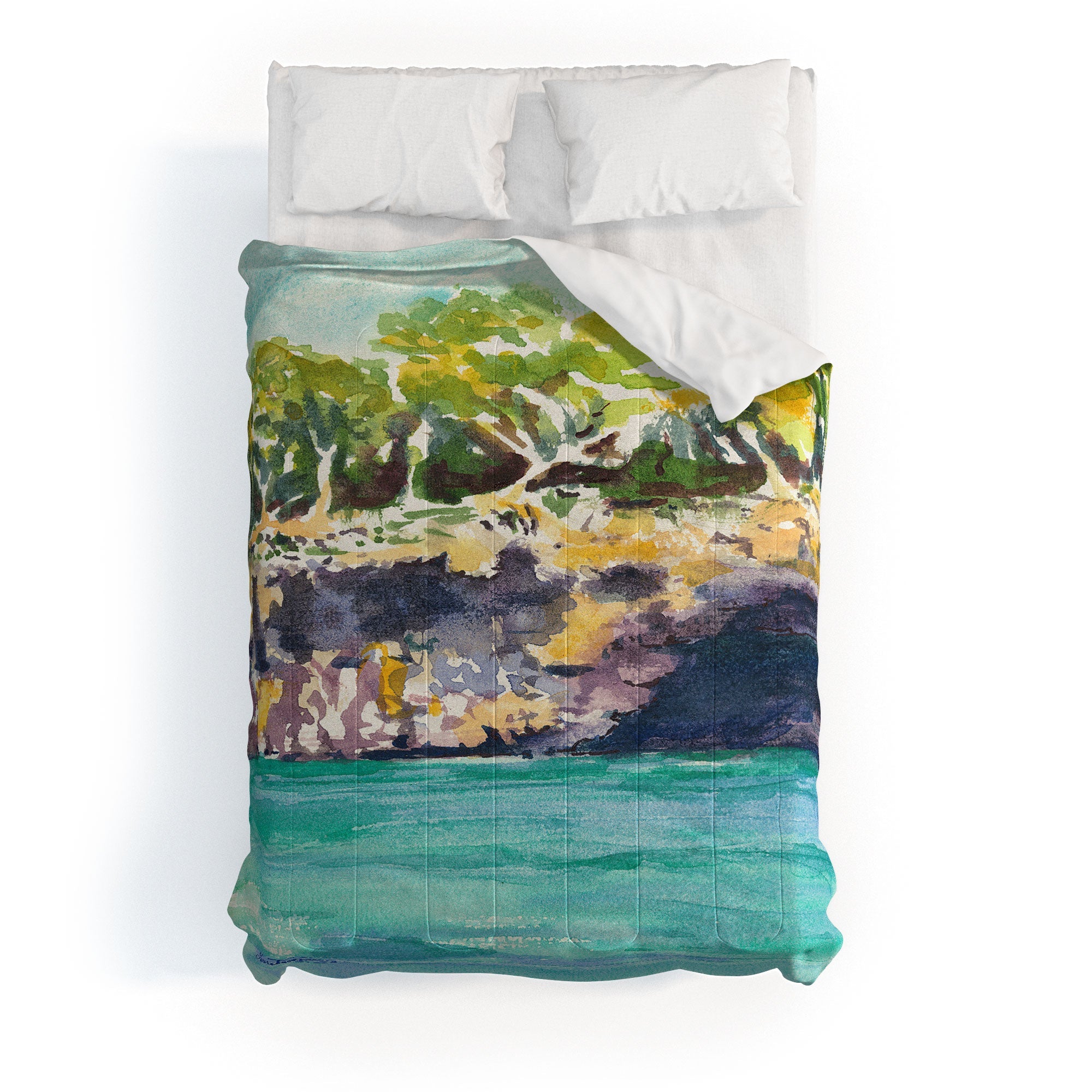 Laura Trevey Palma Cliffs Comforter