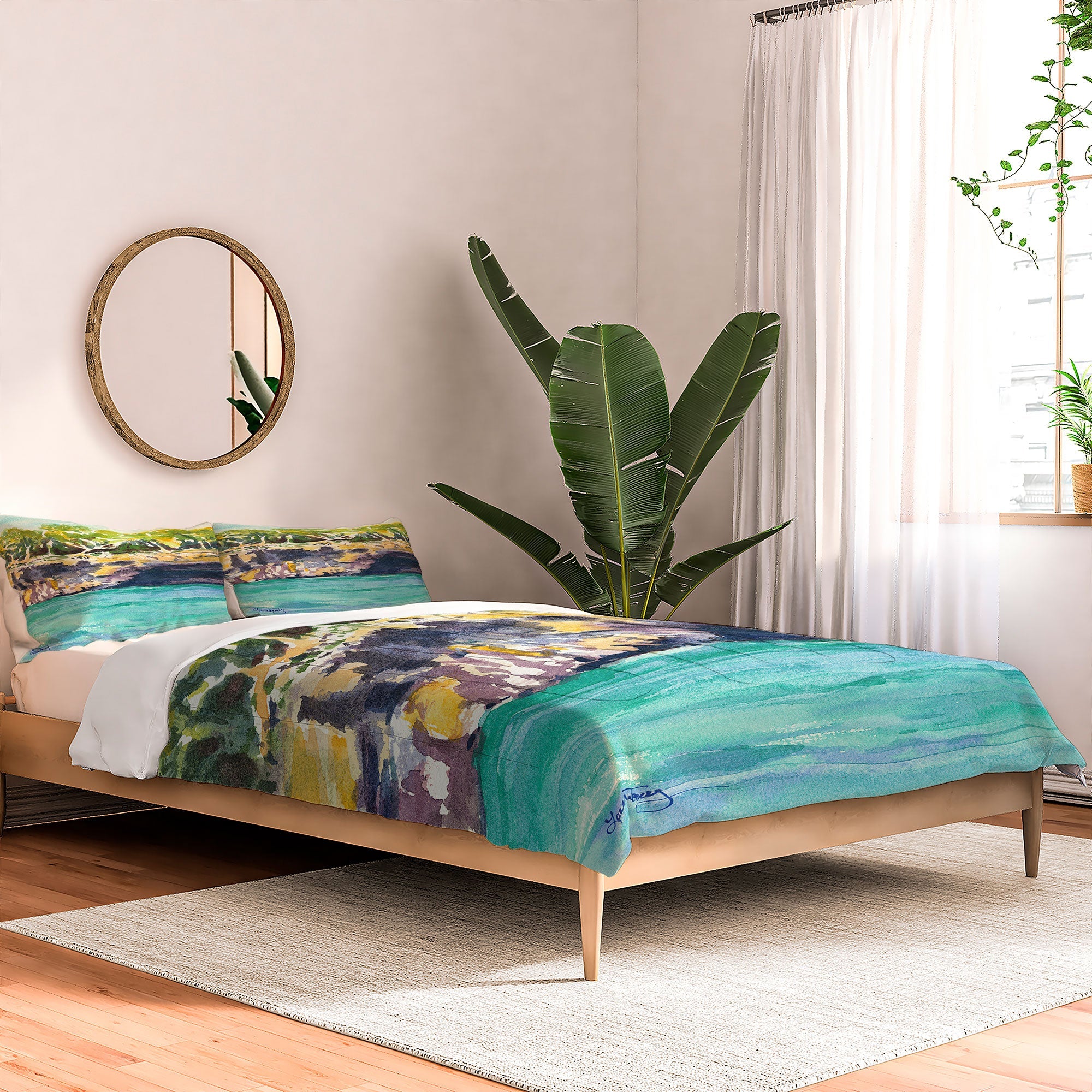 Laura Trevey Palma Cliffs Comforter