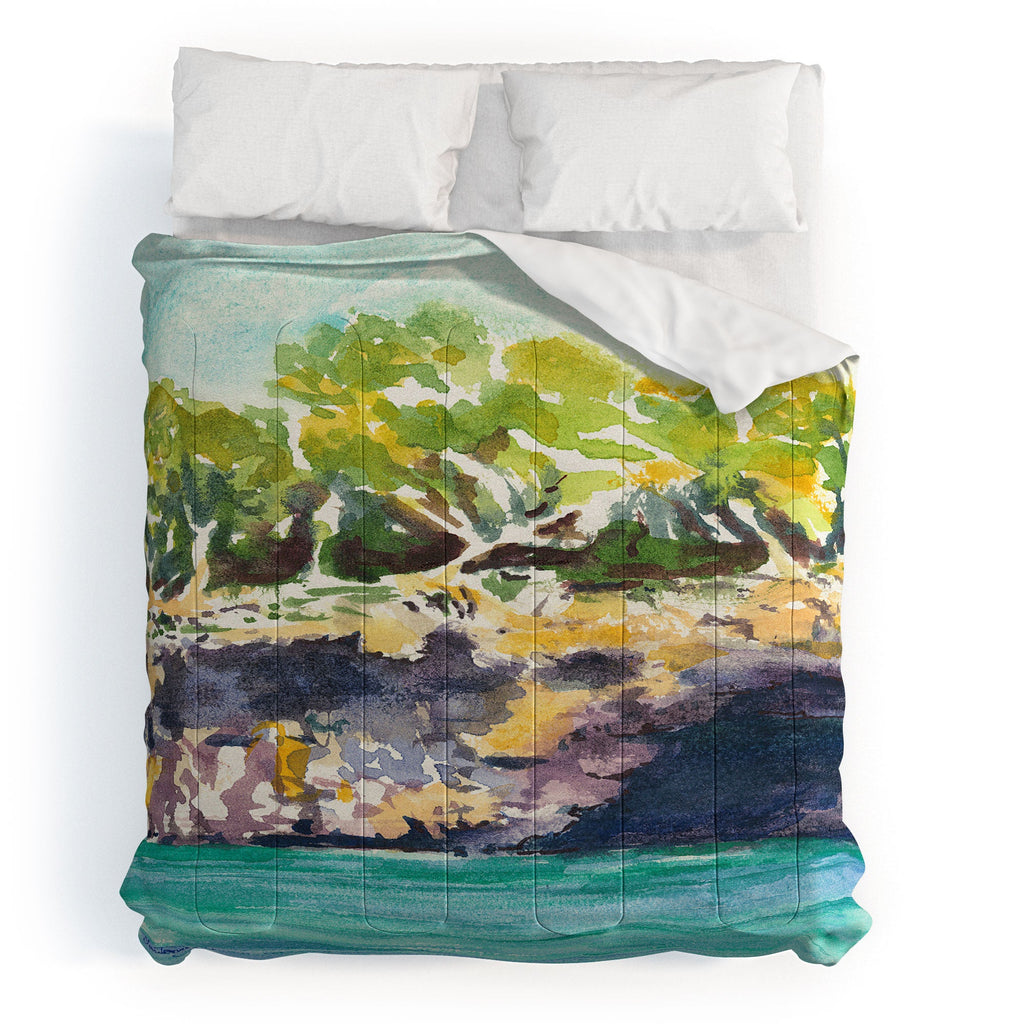 Laura Trevey Palma Cliffs Comforter