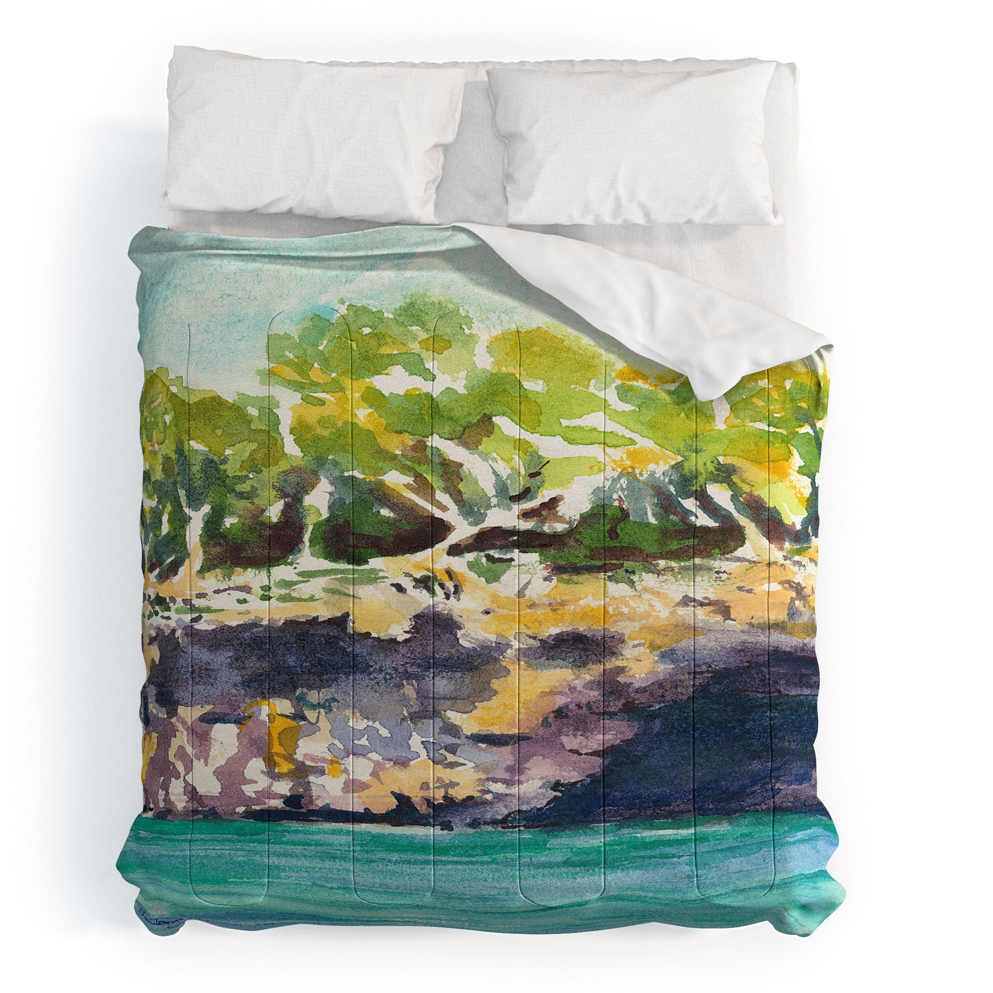 Laura Trevey Palma Cliffs Comforter