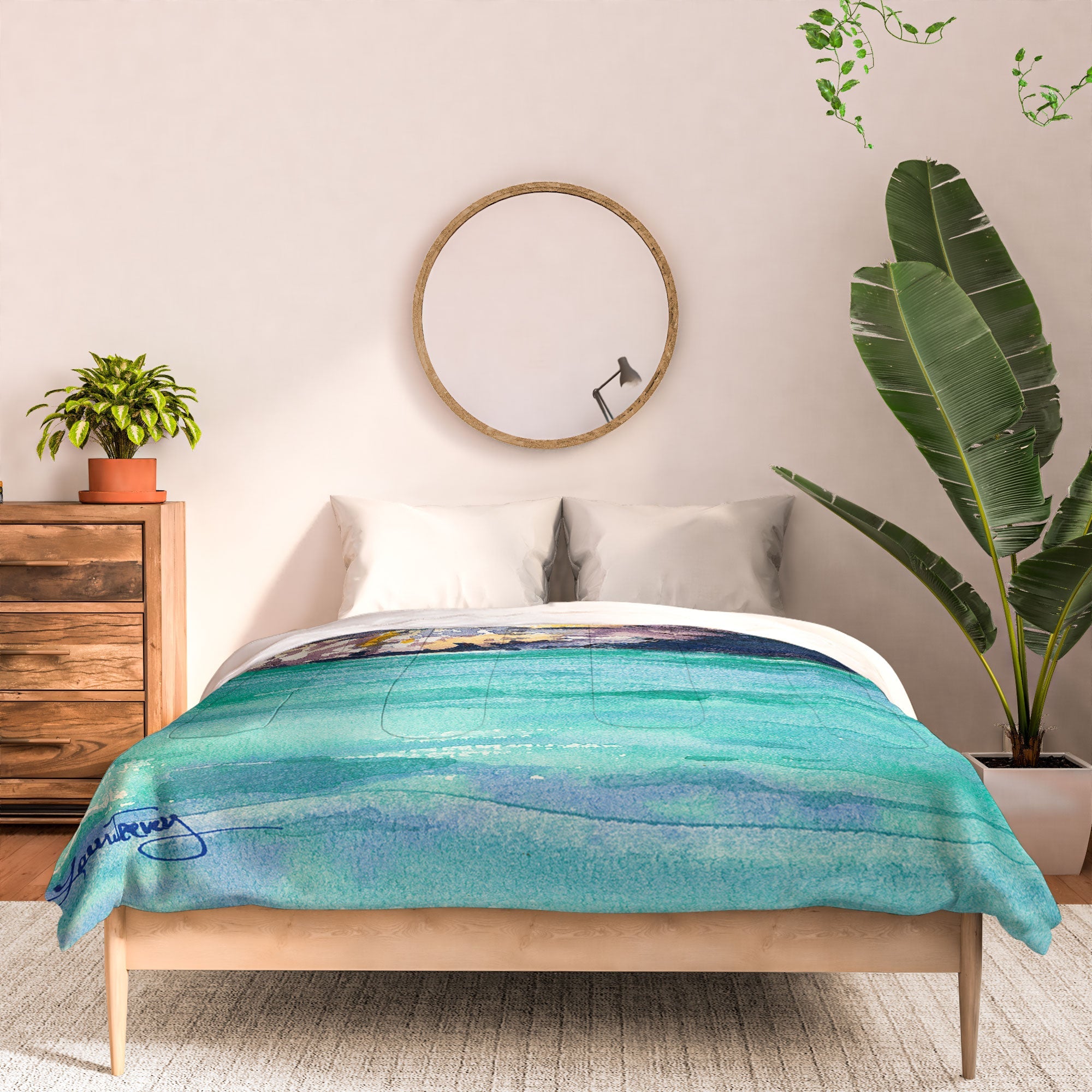 Laura Trevey Palma Cliffs Comforter
